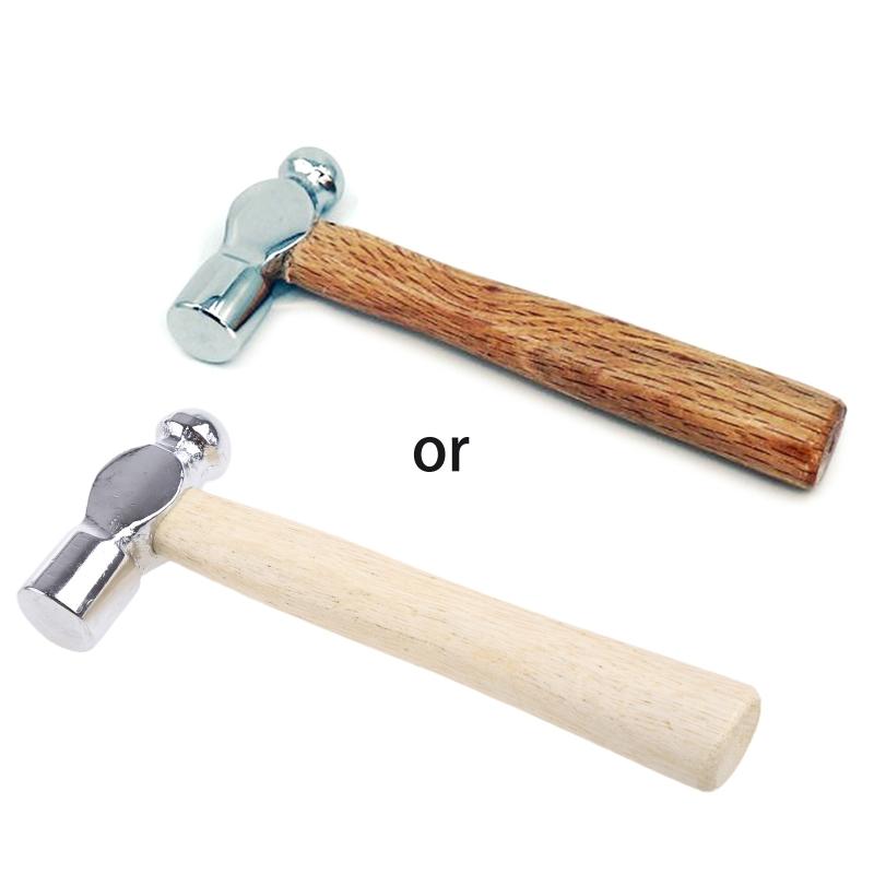 XDYZ Handle Hammer Double-Faced Soft Hammer Smashing Walnut Hammer Round for Head High Carbon Steel Hammer for Househo 7