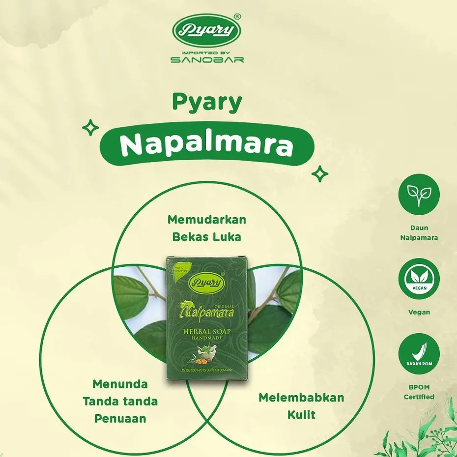 Sabun PYARY NALPAMARA-Herbal soap