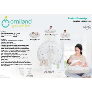 MOMS_Omiland Bantal Menyusui Alpaca Series Free Bantal Peang