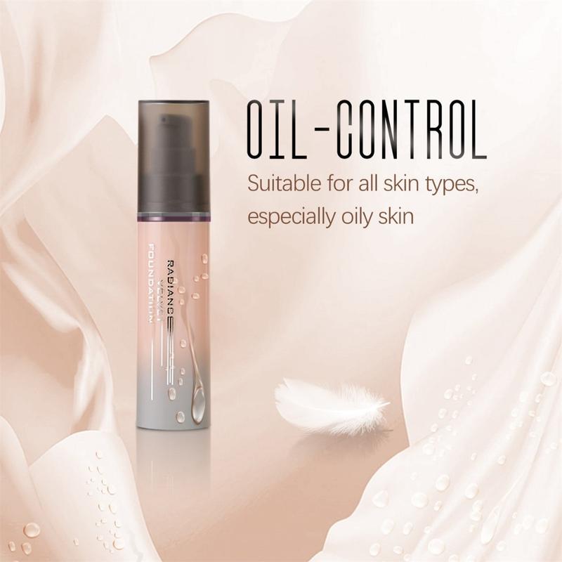 Music Flower Set: Radiance Velvet Liquid Foundation Powerstay 18H Matte Base + Moisturizing Setting Sprayx Makeup 2