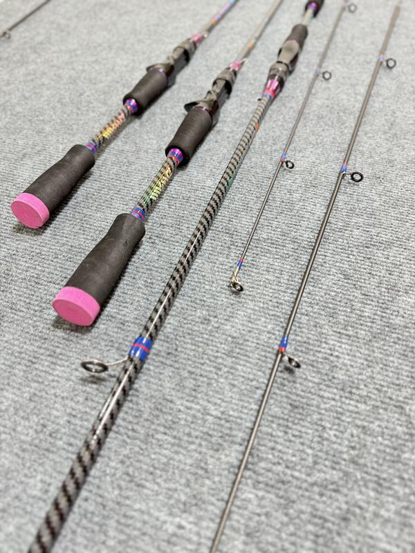 Cần câu lure Crocodile độ cứng M  cần lắp cho Máy Ngang &  lắp cho máy Đứng ( Sản Phẩm Chỉ Cây Cần )