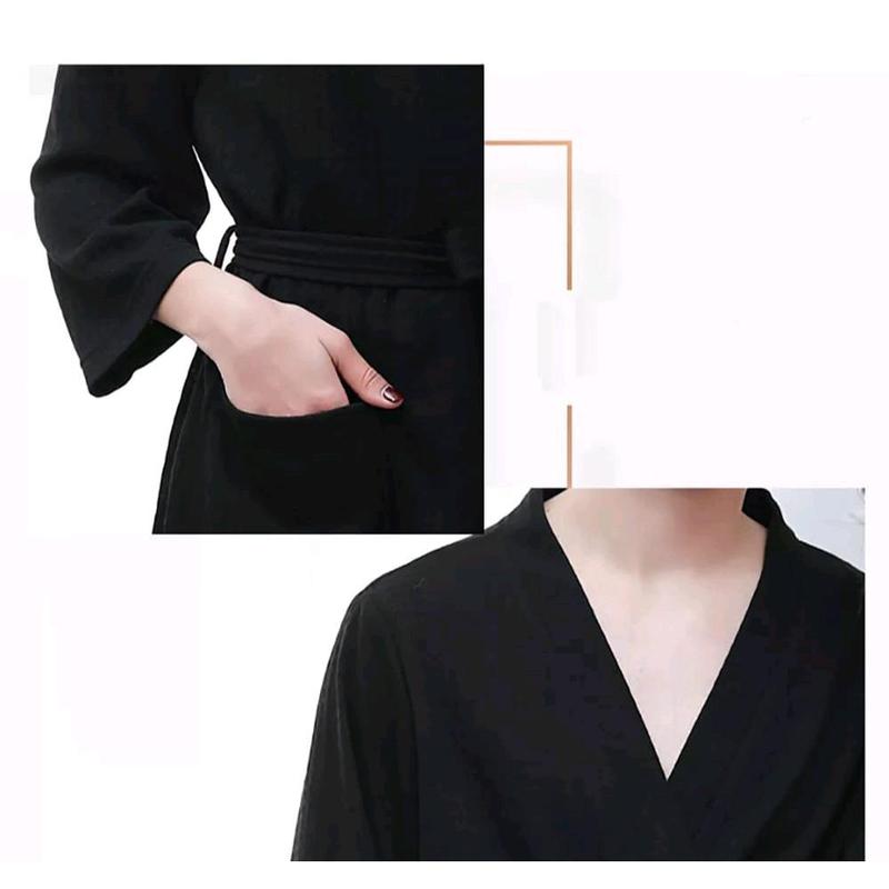 Handuk Kimono Dewasa Pria dan Wanita original Kimono / Handuk Mandi Dewasa Lembut Tebal Pria Wanita Jumbo Polos All Size Poliester Tidur 1