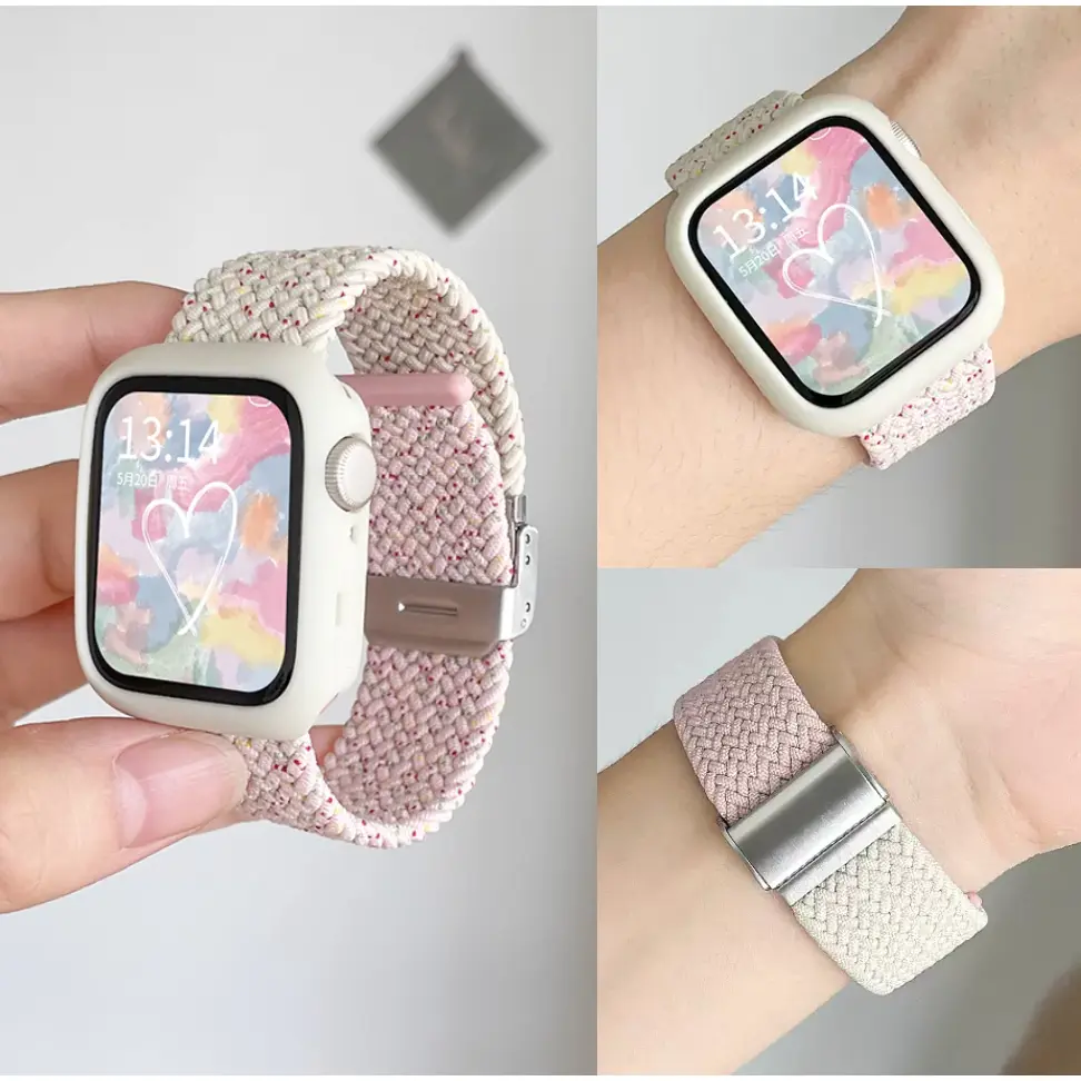 สายรัด 2 in 1 พร้อมเคสฟรี สายรัดนาฬิกา Ultra 2 ขนาด 42 มม. สายรัดซิลิโคน เหมาะสำหรับสายนาฬิกา AP Series 9 8 7 6 5 4 3 2 1 SE2
