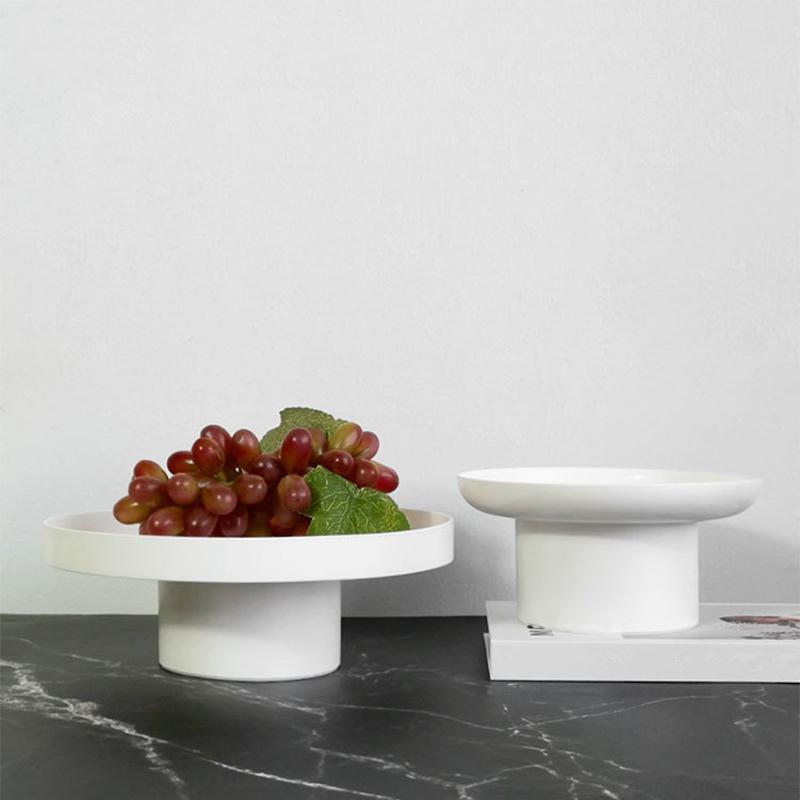 Product Introduction of Simple round shelf tray for living room, dining room, hotel. 16