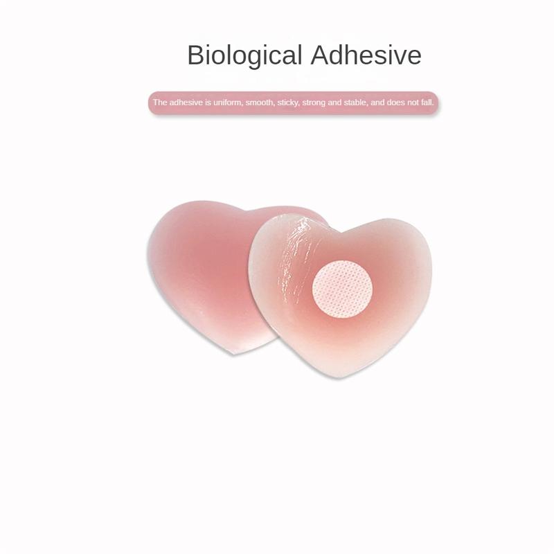 Áo Ngực Vô Hình Bằng Silicon, Có Thể Tái Sử Dụng, Dành Cho Phụ Nữ, Với Miếng Dán Áo Ngực, Thiết Kế Cánh Hoa Ngực, Không Dây, Đệm Ngực Vô Hình Miếng Dán Ngực, Thân Mật 6
