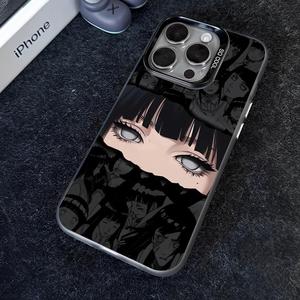 Naruto Funda iPhone 11 12 13 14 15 16 Pro MAX 14 15 16 Plus XR XSmax SE2 3 X 7PLUS Diseño Anime Oscuro Protector de Teléfono