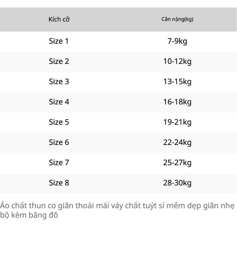 Product Introduction of Sét chân váy 2 tầng có quần trong phối nơ +áo ba lỗ xinh cho bé gái 0
