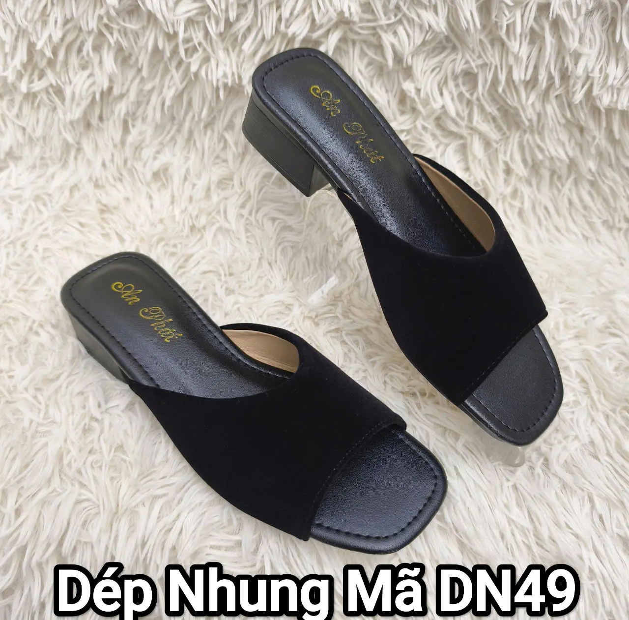 Dép Nhung Cao Cấp Palmyran - Dép Trung Niên Nữ - Shoes