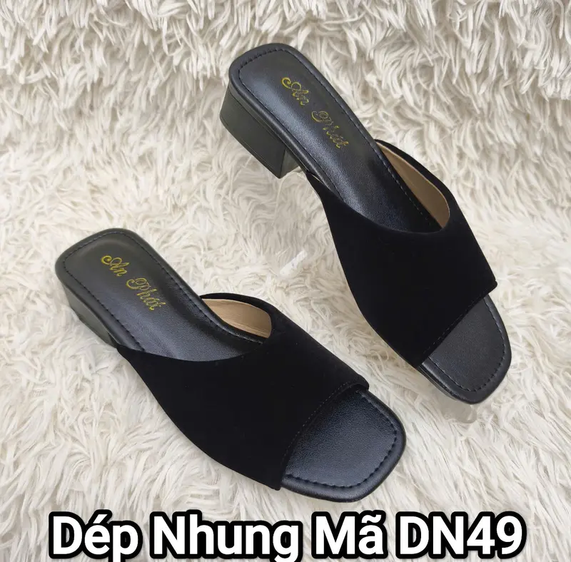 Dép Nhung Cao Cấp Palmyran - Dép Trung Niên Nữ - Shoes 0
