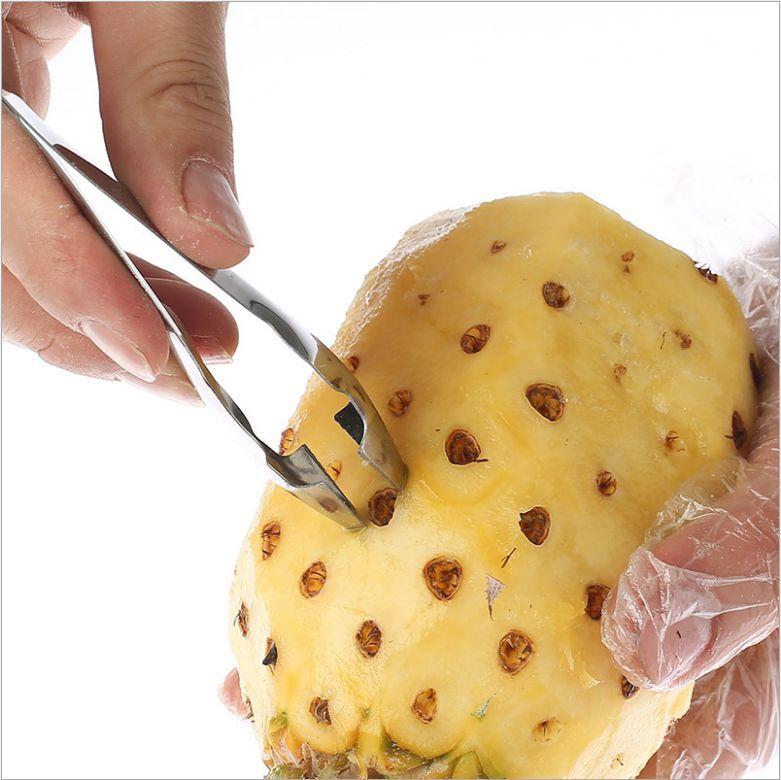 Product Introduction of Stainless Steel Pineapple Peeler & Corer – Multi-Function Tool for Peeling, Cutting & Removing Eyes, Perfect for Pineapple Preparation 2