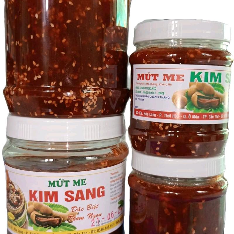 2 Hủ Mứt me ngào đường, me rim uống đá chua ngọt 9