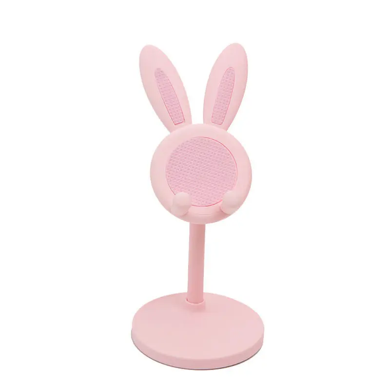 Mobile Phone Desktop Bracket Cute Cartoon Bunny Tablet Universal Bracket Adjustable Telescopic Lifting Lazy Bracket