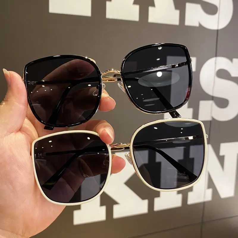 Minimalist temperament, sunglasses for men and women, fashionable and versatile sunglasses accessories trend