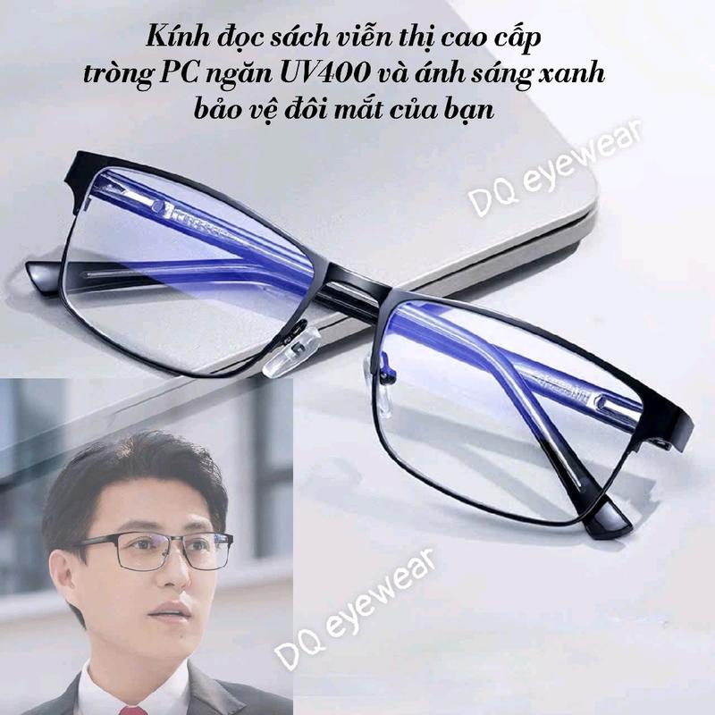 kính lão viễn thị trung niên người lớn tuổi đọc sách báo nhìn gần 89871 ngăn UV ánh sáng xanh Kính viễn Women Nữ nam