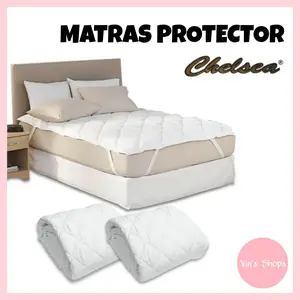 Matras Protector / Pelindung Kasur 100x200 / 120x200 / 160x200 / 180x200 / 200×200 cm
