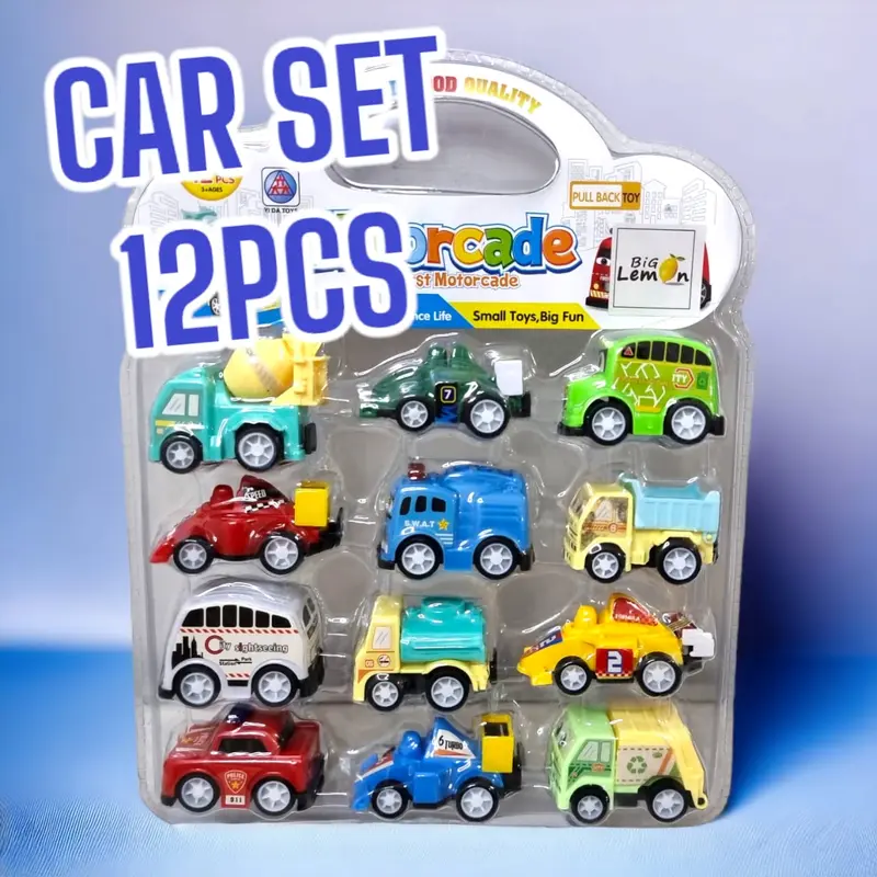Mainan Mobil Mobilan Set Anak Car Set Transportation 0