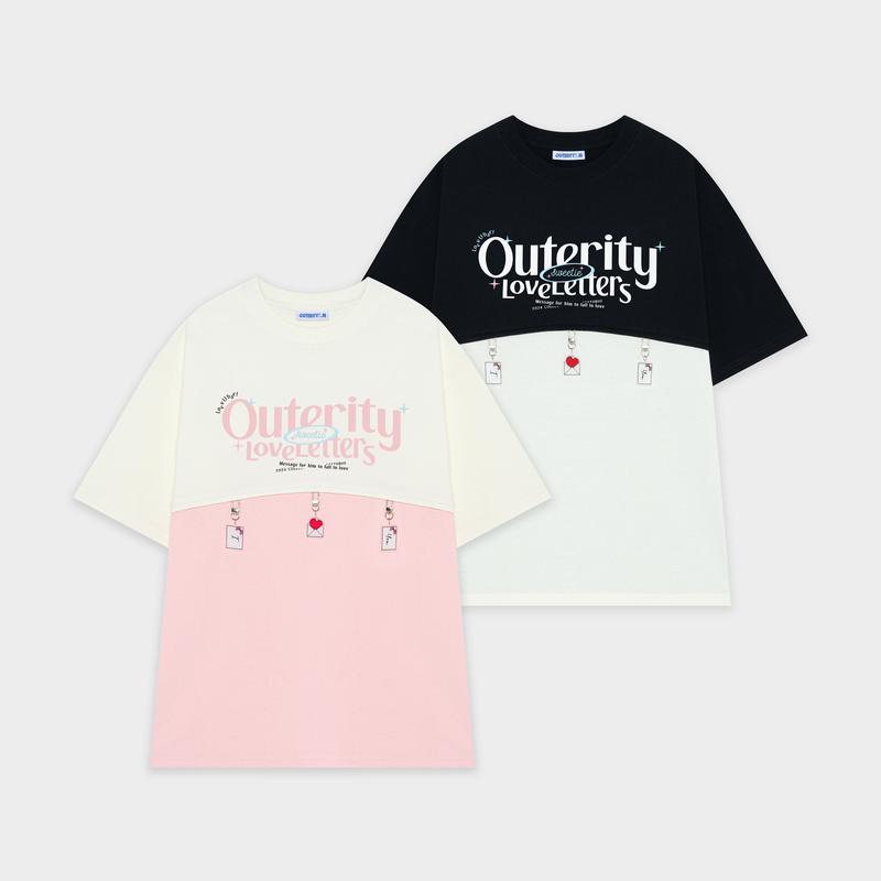 Áo Thun Outerity Love Letters / Unisex Localbrand 2024