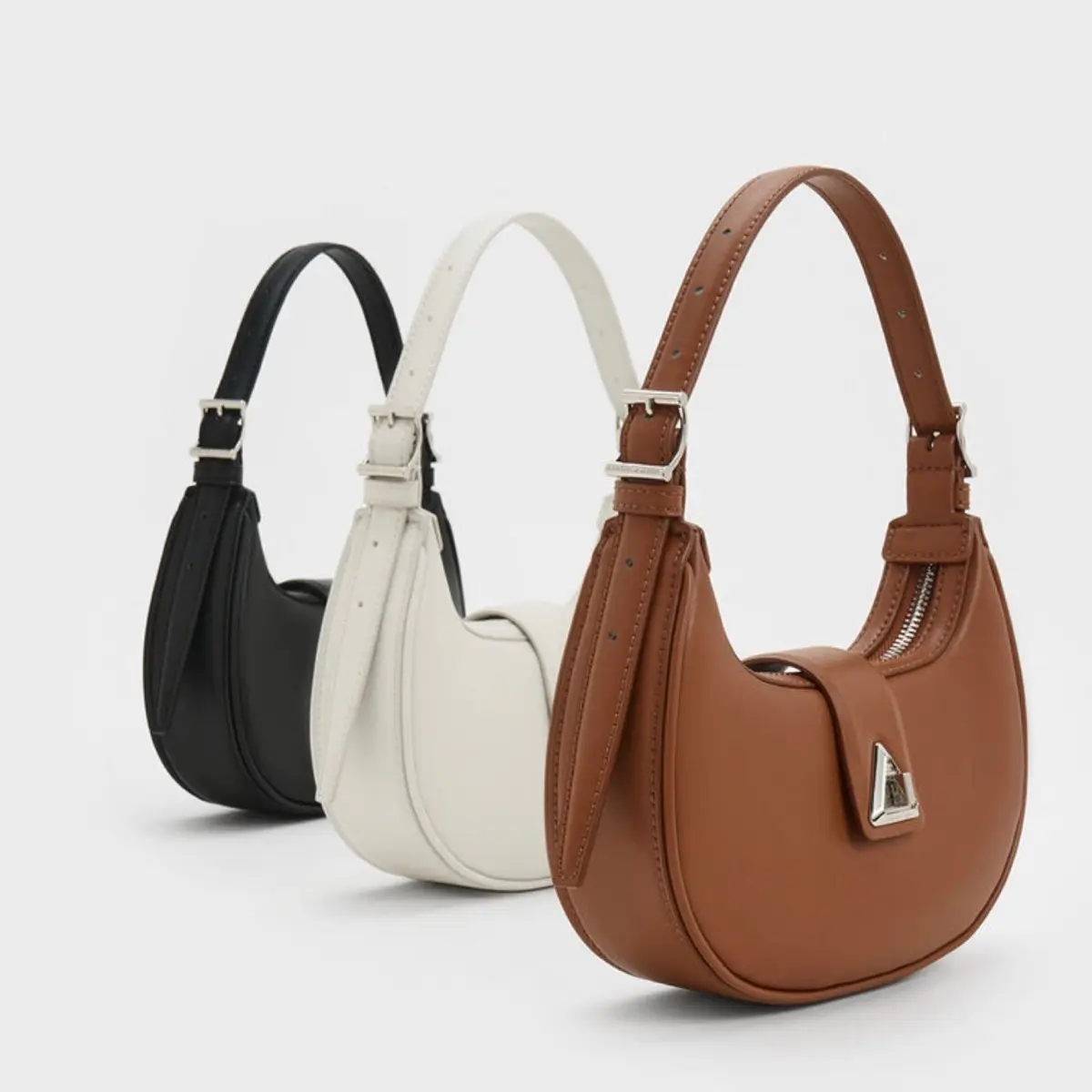 Túi Xách Nữ Trice Metallic size 20 bộ 2 dây da ngắn dài đi kèm