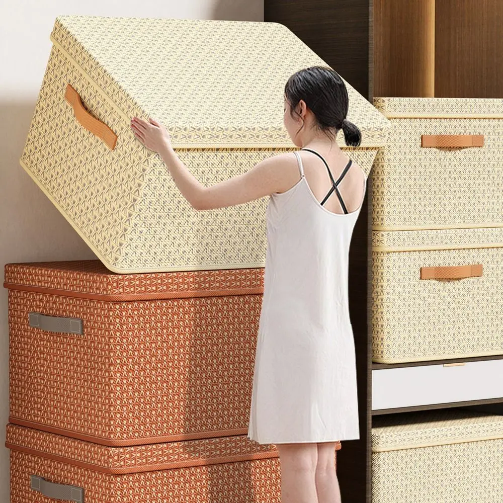 Hộp lưu trữ quần áo, bộ phận mới, nghệ thuật vải, cho tất và đồ lót, ngăn kéo lưu trữ, đa chức năng, hộp lưu trữ