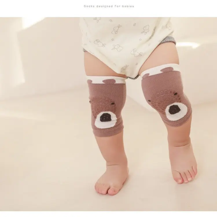 Pelindung Lutut Bayi Karakter / Baby Knee Pad Protector Anti Slip Kaos Kaki Catalog NMBB FW 5