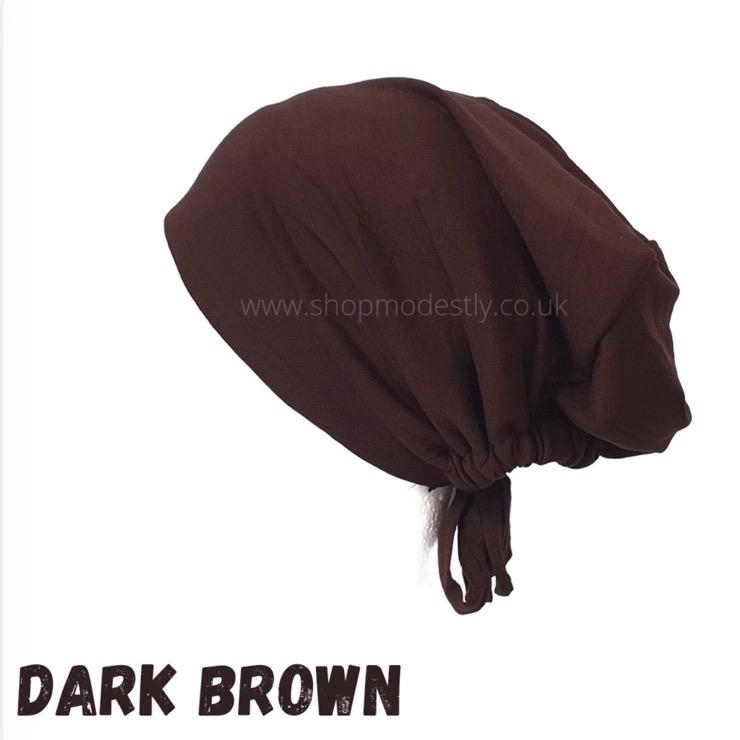 Modal Satin lined underscarf Cap silk caps premium satin 1