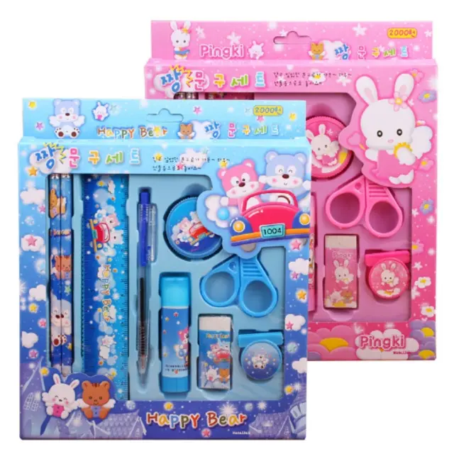 Set alat tulis anak Set alat tulis karakter