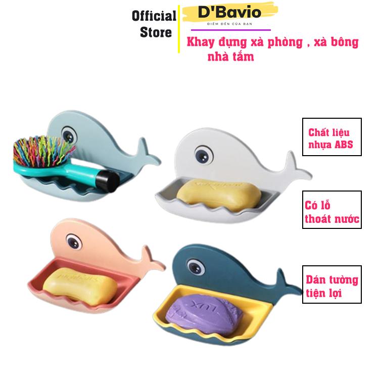  Khay đựng xà bông hộp đựng xà bông,xà phòng nhà tắm mẫu cute - Dbavio 