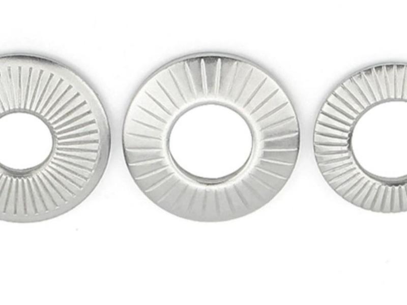 (INOX304) Set 10 cái M4-M8 Long đen chống xoay dạng nón inox304 M4, M5, M6, M8 3
