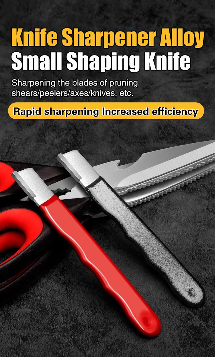 Product Introduction of Multifunctional mini portable manual fast open edge handheld alloy steel knife sharpener 4