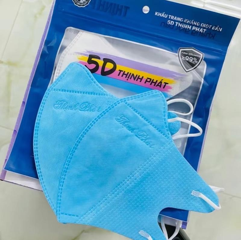 Thùng100 Chiếc Khẩu Trang 5D Mask Thịnh Phát Cao Cấp 5