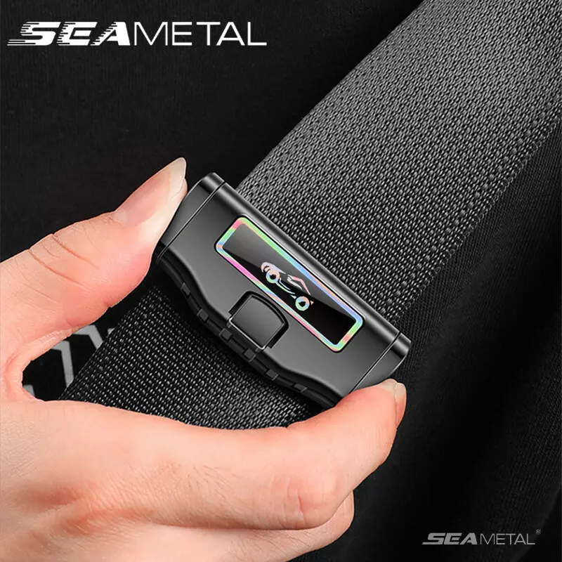 Car Seat Belt Limiter Adjustable Non-slip Security Seat Belt Protection Clip Auto Safety Belt Buckle Holder