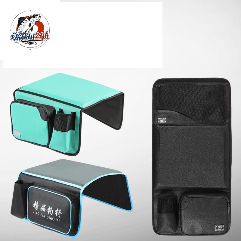  Đệm Thùng Câu cao cấp  Chất Liệu Da PU lót Đệm bên trong  3 mặt tiện lợi chứa đồ Bắt Cá Đi Câu Câu Cá Fishing 
