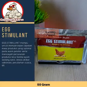 EggStimulant 50 gr - Peningkat Produksi Telur Unggas