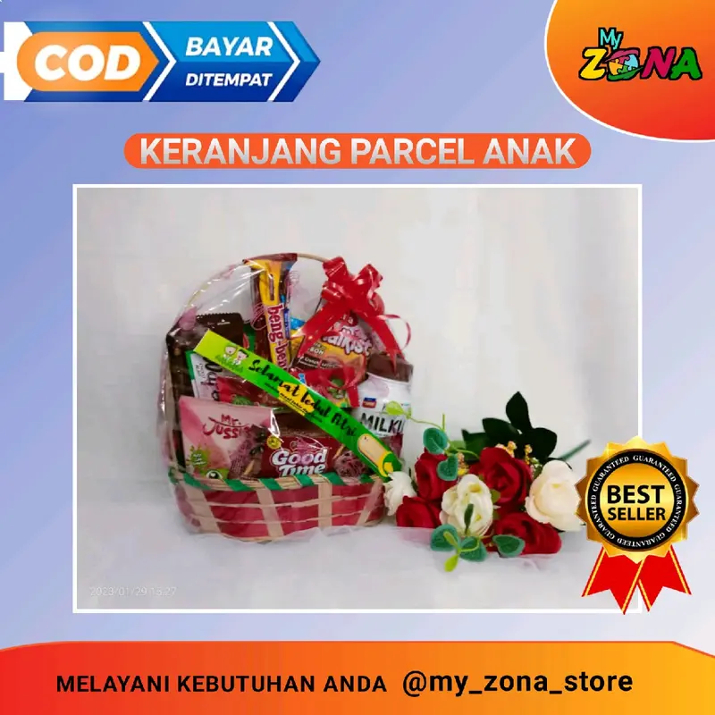 Keranjang Parcel Mini Harga Satuan untuk Hampers Lebaran Anak 1