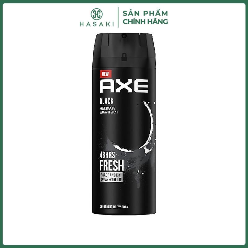 Xịt Nước Hoa Toàn Thân AXE Cho Nam #Black 135ml | HASAKI BEAUTY
