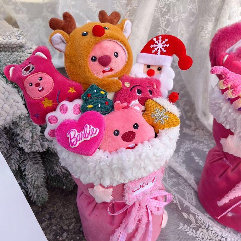 Bó Hoa Ruby Loopy, Đồ Chơi Nhồi Bông Hươu Nhỏ Dễ Thương Và Sáng Tạo, Thích Hợp Làm Quà Sinh Nhật Cho Bé Gái, Bạn Thân, Tốt Nghiệp, Giáng Sinh 5