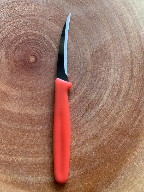 Dao tỉa thái INOX cán nhựa dùng tỉa hoa quả sắc bén bền đẹp rút chân gà dao nhà bếp