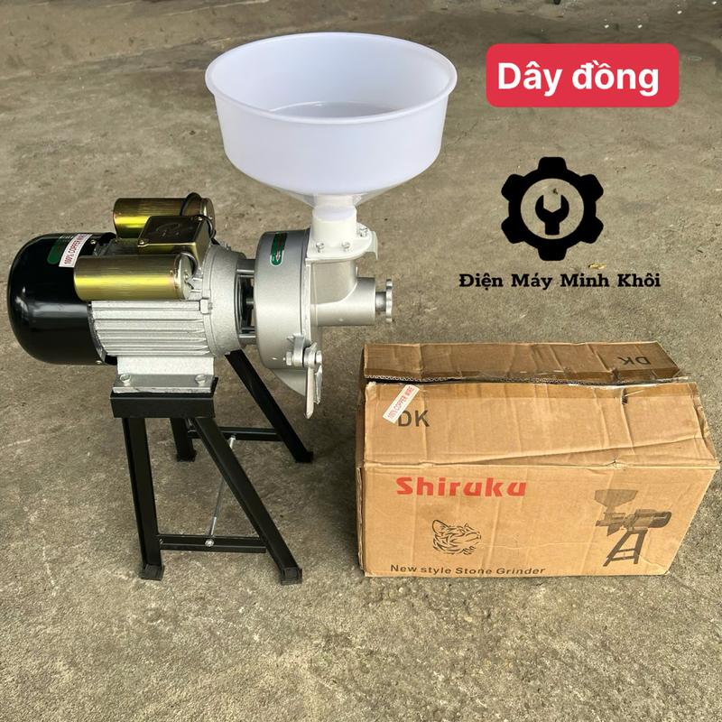   Dây đồng  Máy xay bột gạo nước đỗ ngâm Motor 2.2KW máy xay đậu phụ bánh ướt lõi đồng 