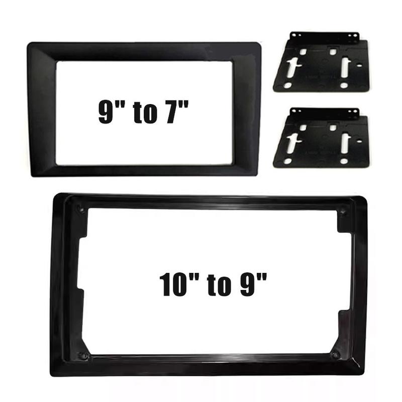 Frame Universal Head Unit Android Adapter Konverter 10 Inch ke 9 Inch / 9 Inch ke 7 Inch untuk Modifikasi Navigasi Mobil 3