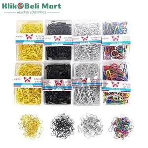 [KBM] Peniti Labu Box Mika Warna Peniti Bohlam Pin Safety Pins Hijab Colorful Anti Nyangkut
