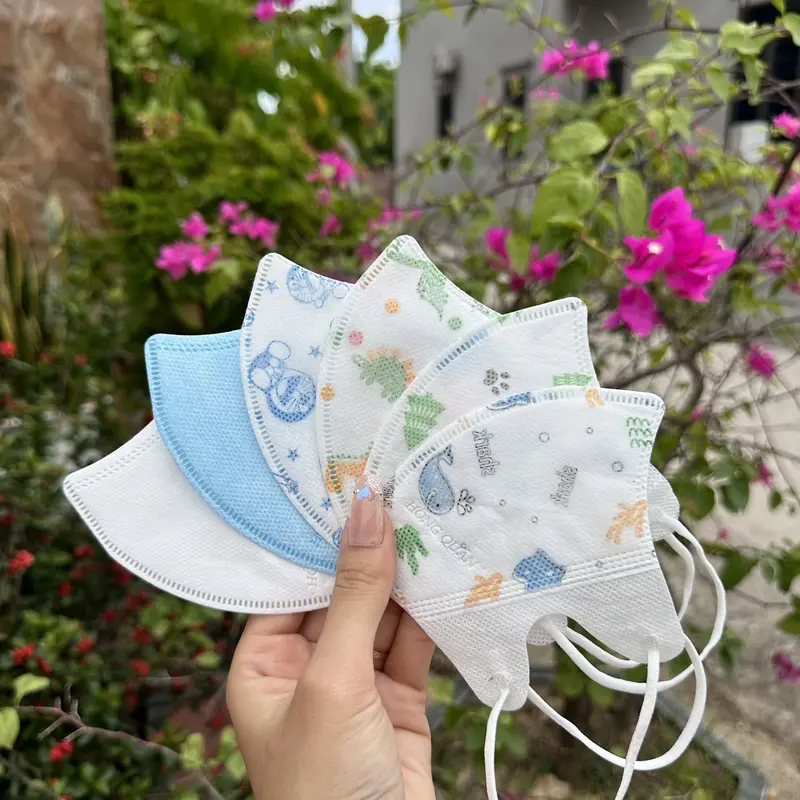 Combo 300 chiếc khẩu trang trẻ em Hồng Quân 2