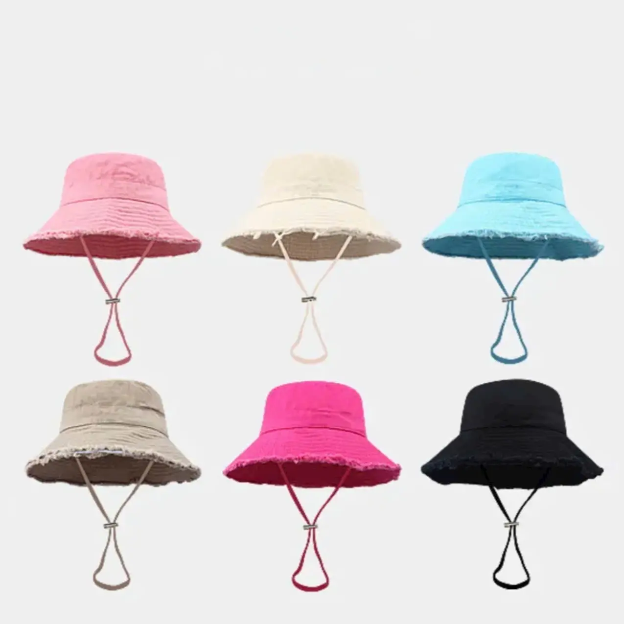 Nón Bucket Tua Rua Trơn Cao Cấp