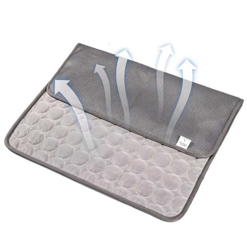 Pet Dog Mat Cooling Summer Pad Mat For Dogs Cat Blanket Sofa Breathable Dog Bed Summer Washable For Small Medium Large Dogs Car 1