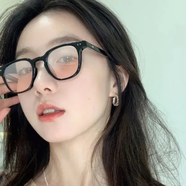 Summer New Xiaohongshu Popular Blush Glasses Women's Gradient Sunglasses UV-Proof Slim Sunglasses