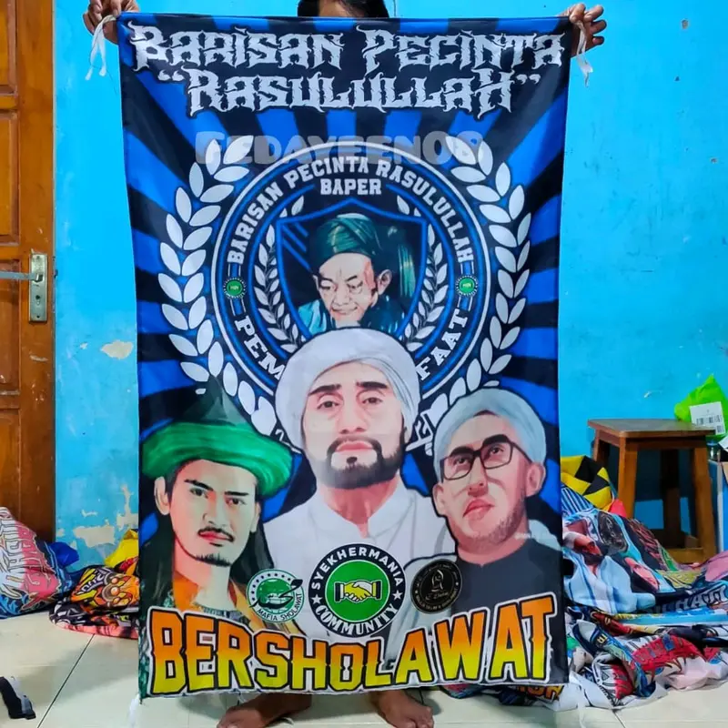 BENDERA SYEKEHERMANIA UKl120x80,DESIGN TERBARU 0