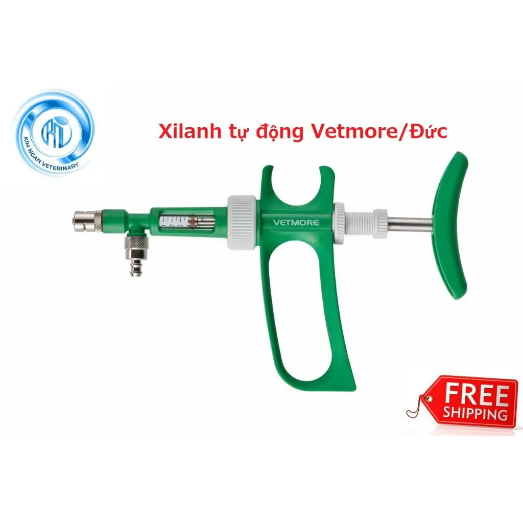 XILANH TIÊM GIA CẦM VẬT NUÔI TỰ ĐỘNG VETMORE/Đức 0.5ml, 1ml, 2ml CHẤT LƯỢNG CAO Dungcuthuykimngan
