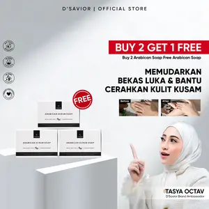 GET 3 Arabican Scrub Soap D'Savior - (Special Live Only)