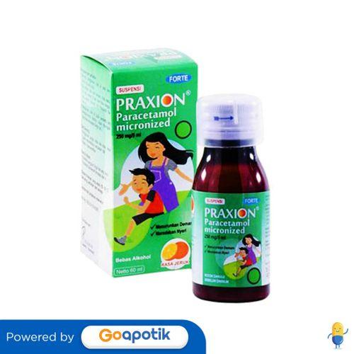 Gambar PRAXION FORTE SIRUP 60 ML dari Apotek Farmasi 3 by GoApotik Kab. Bogor Tokopedia