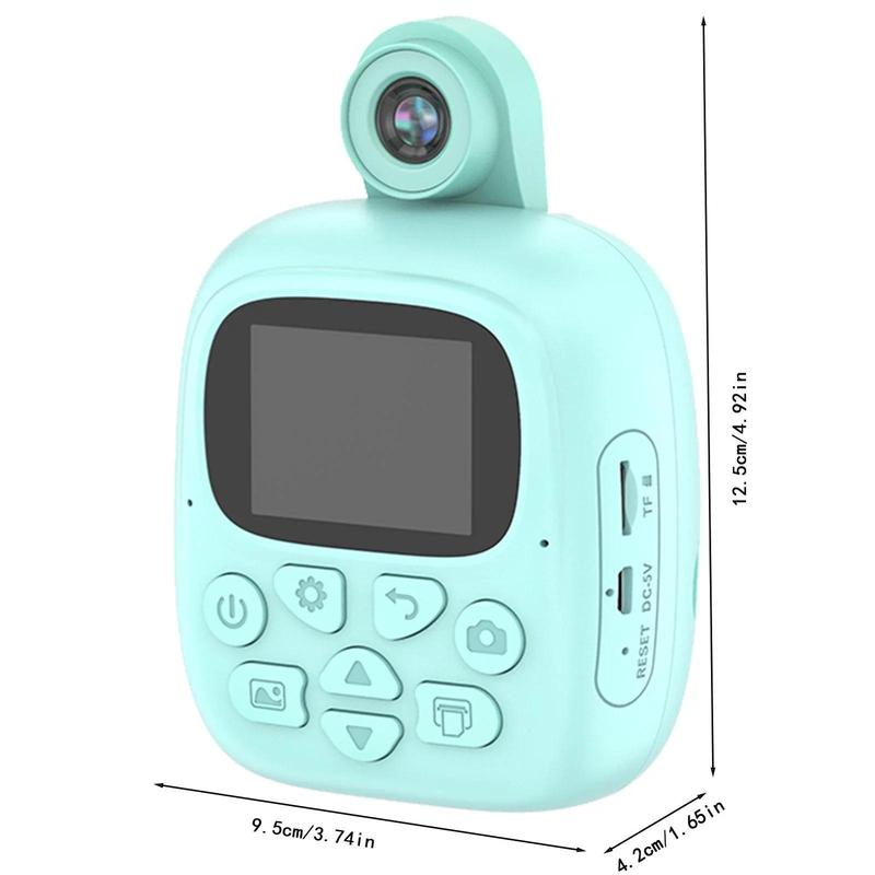 Product Introduction of Kids Film Camera Thermal Printer Paper Photo Portable Pocket Video Recording Wireless Hd Instant Printing Cameras Birthday Gift 18