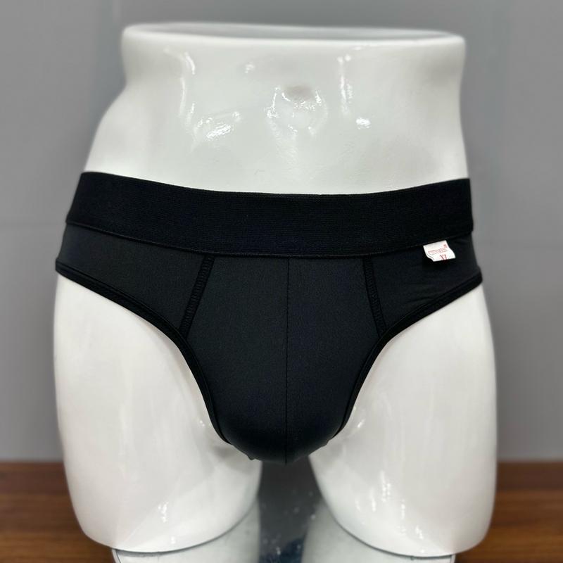 Combo 5  quần Sịp Tam giác cho nam cạp 4cm vải thun lạnh, kháng khuẩn khử mùi có dãn 4 chiều lưng trơn dễ mặc Boxer Quần Boxer Quần lót Menswear 6